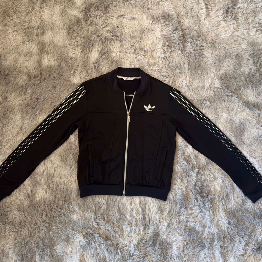 ADIDAS Studded Track Jacket size small